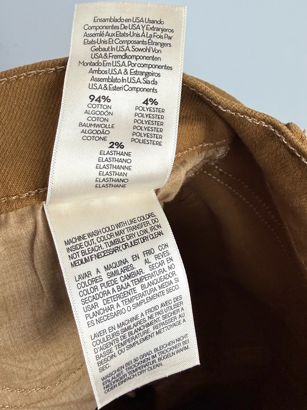 MOTHER Mid Rise Dazzler Ankle Fray Tapenade Brown Olive Jeans 27 NWOT - Picture 12 of 16